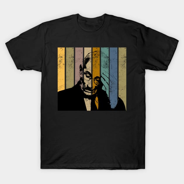 Dr. Fauci Facepalm - Retro colors T-Shirt by valentinahramov